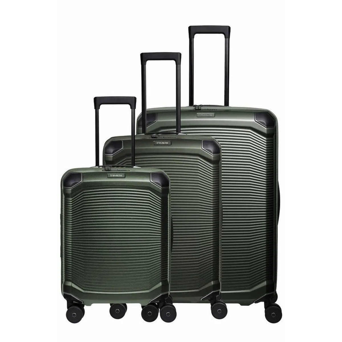 travelite MILLENNIUM Trolleyset, 3-teilig, leicht & stabil, 4 Rollen