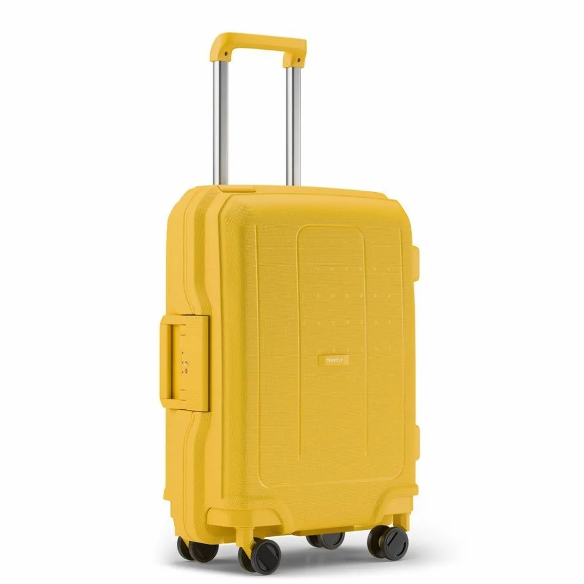 Travely Handgepäck Koffer 55x40x20cm, leicht und robust, 4 Rollen