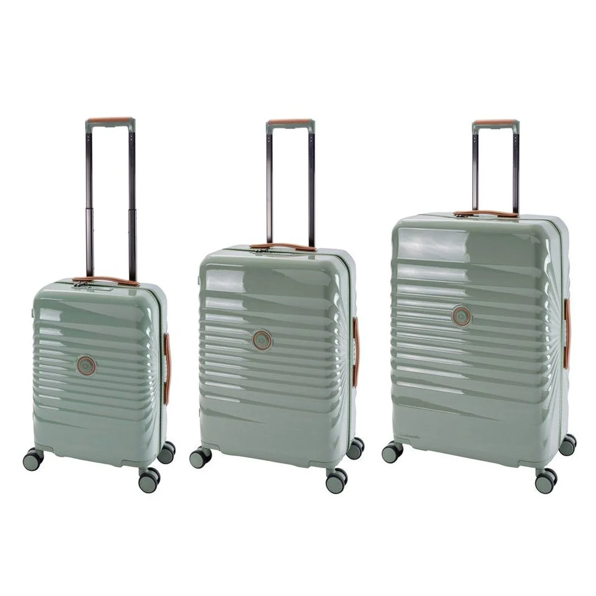 Travelhouse Capri Trolleyset, 3-teilig, USB-Anschluss, Hartschale, leicht & robust