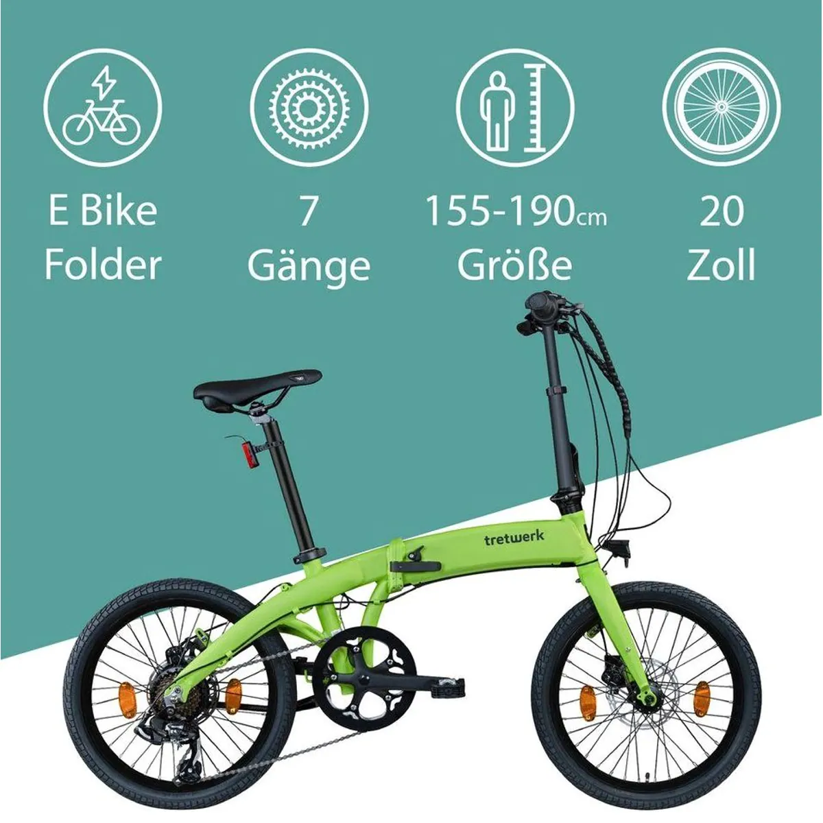Tretwerk Akimbo Plus E-Bike, 7-Gang Shimano, kompakt & leistungsstark 5