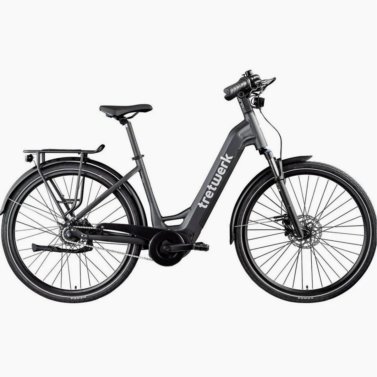 Tretwerk Amber Nexus E-Bike, 8-Gang Nabenschaltung, Mittelmotor, 550 Wh