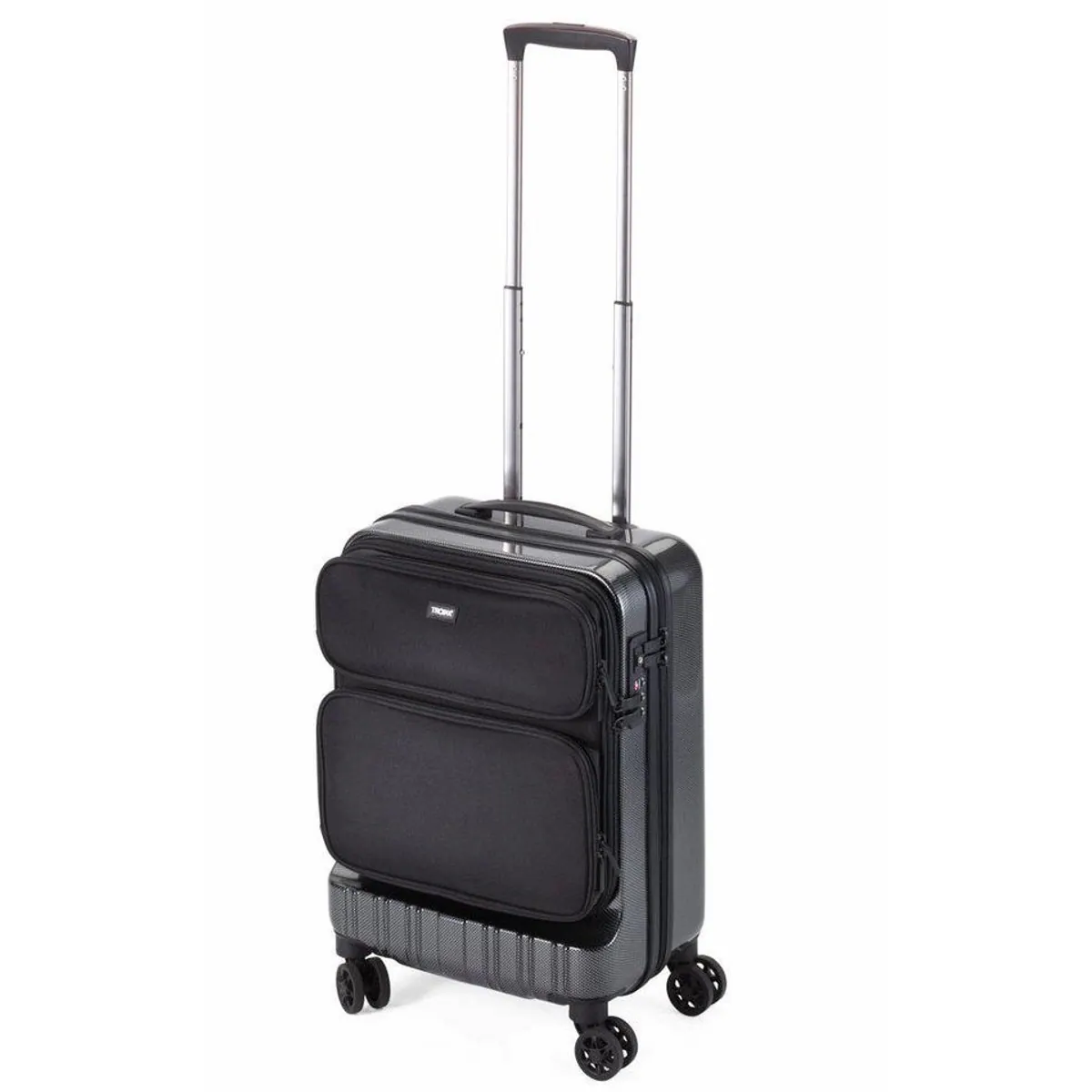 TROIKA 36 HOURS Business Trolley, Handgepäck mit Laptopfach, TSA Schloss, 4 Rollen, Hartschale 2