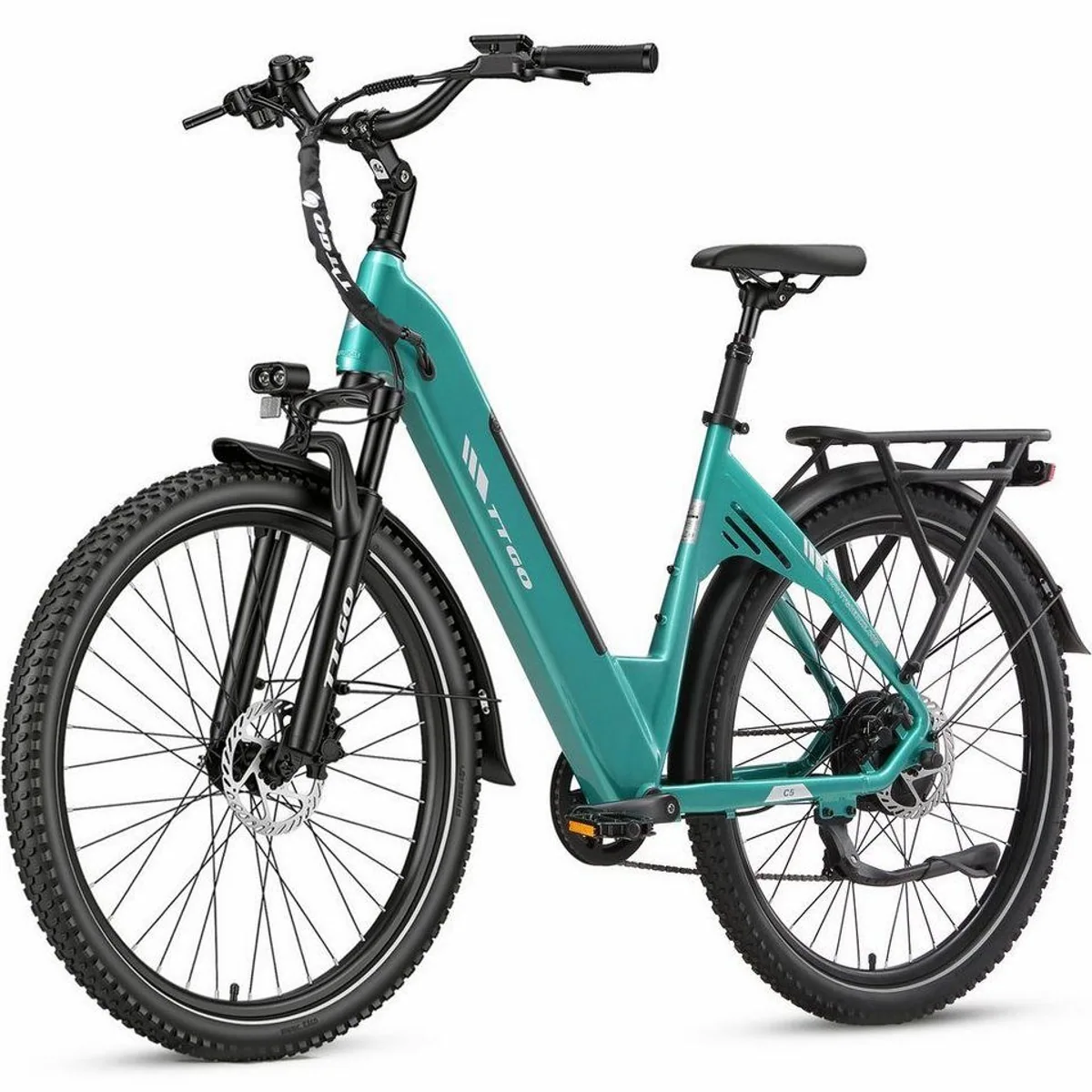 TTGO E-Bike Cityrad 28x2,4 Zoll, 70 Nm Motor, 110 km Reichweite