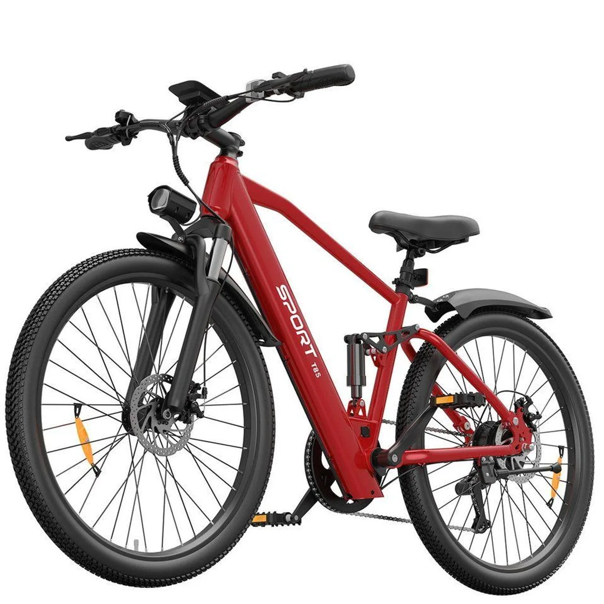 Vankel T8S E-Bike Cityrad, 250W Heckmotor, 624Wh Akku, Shimano 7-Gang 3
