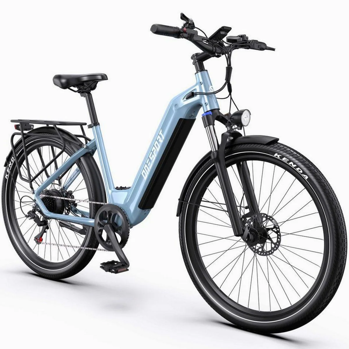 Vankel E-Bike Cityrad, 28 Zoll, 655Wh Akku, Shimano 7-Gang, 25 km/h Unterstützung 2