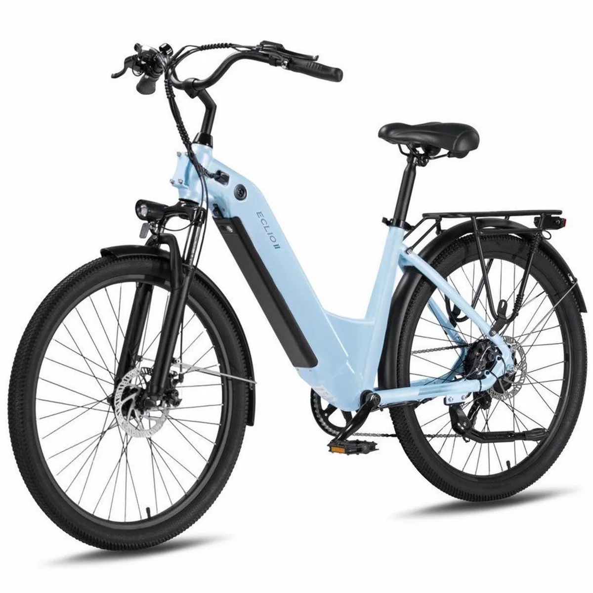 Vankel Eclio Otium 3 City-E-Bike, 250W Motor, 120km Reichweite, Shimano 7-Gang 2