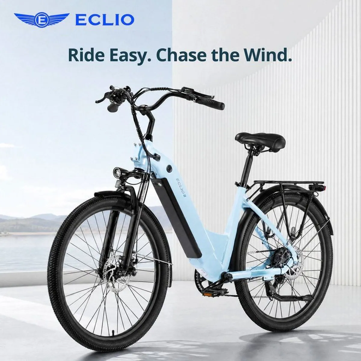 Vankel Eclio Otium 3 City-E-Bike, 250W Motor, 120km Reichweite, Shimano 7-Gang 3