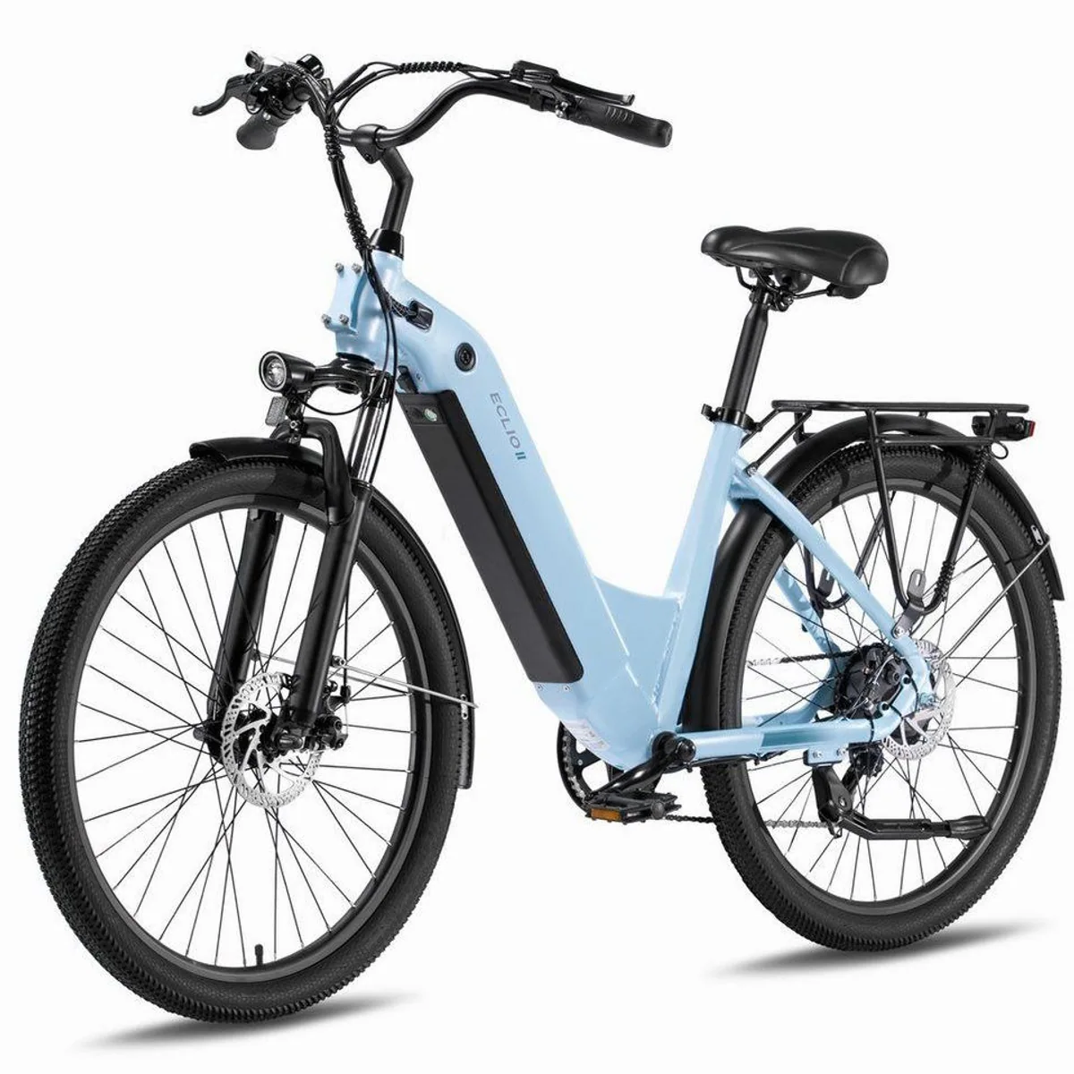 Vankel Eclio Otium 3 City-E-Bike, 250W Motor, 120 km Reichweite, 7-Gang-Schaltung