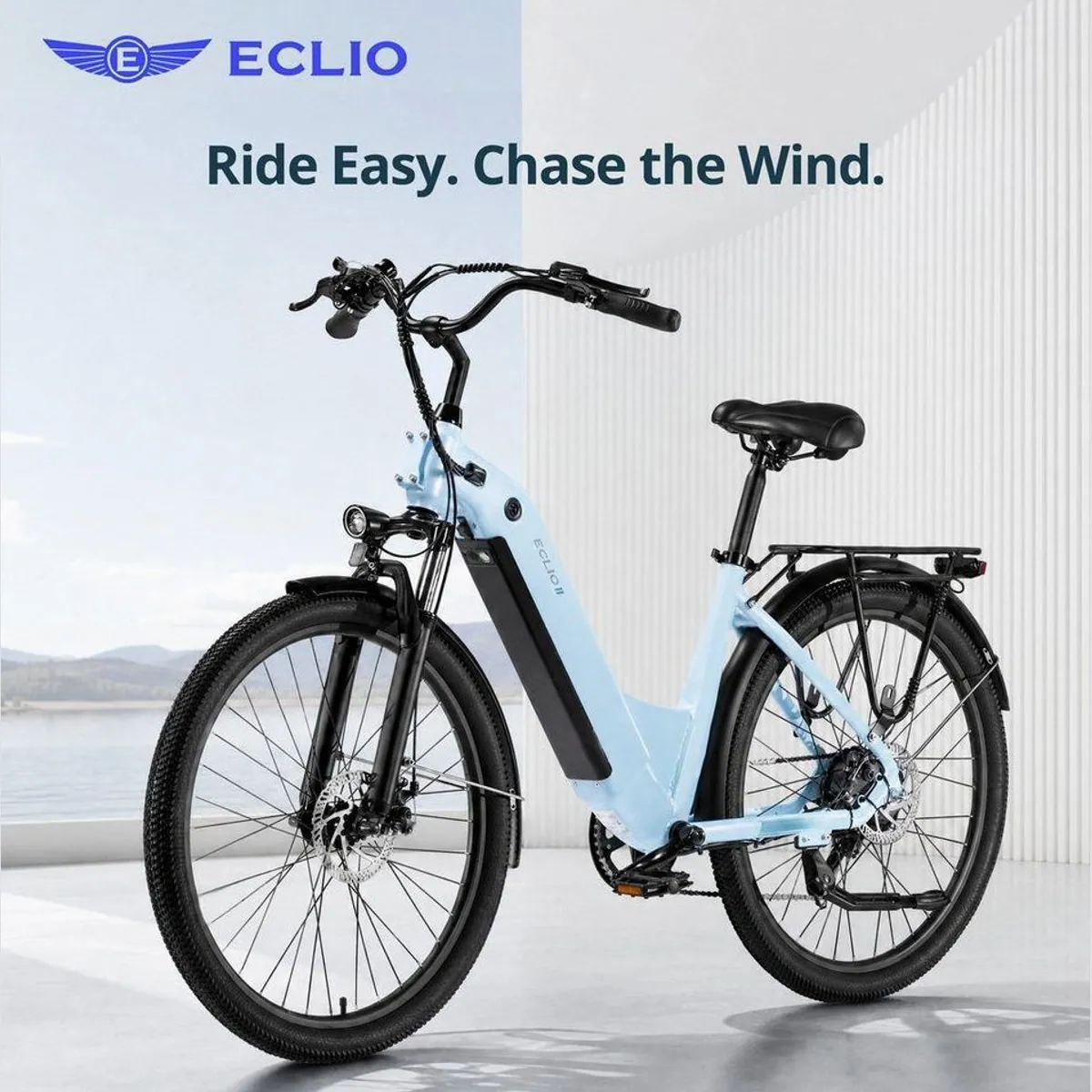 Vankel Eclio Otium 3 City-E-Bike, 250W Motor, 120 km Reichweite, 7-Gang-Schaltung 3
