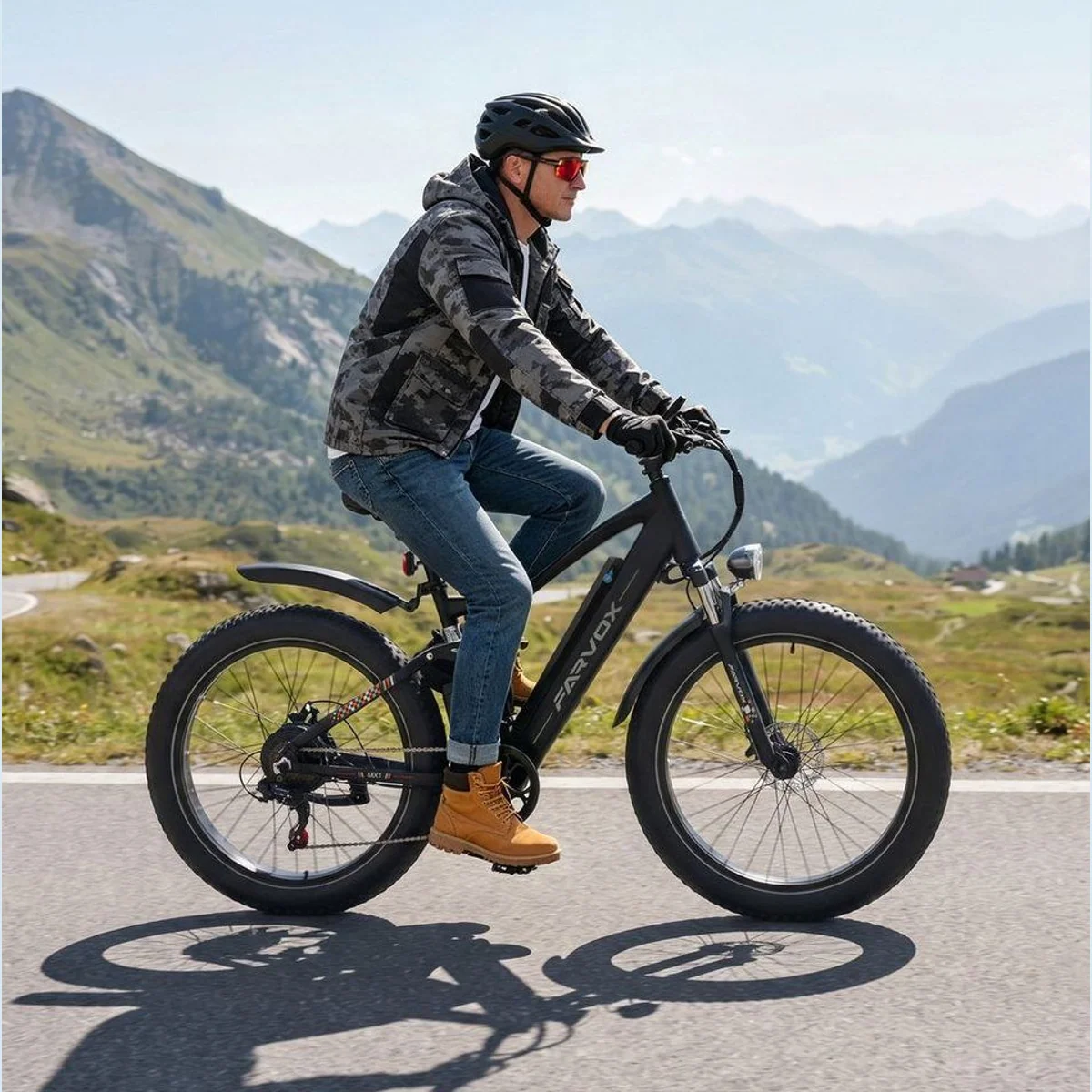 Vankel MX1 E-Bike Cityrad, 624 Wh Akku, 250W Motor, 100 km Reichweite 3