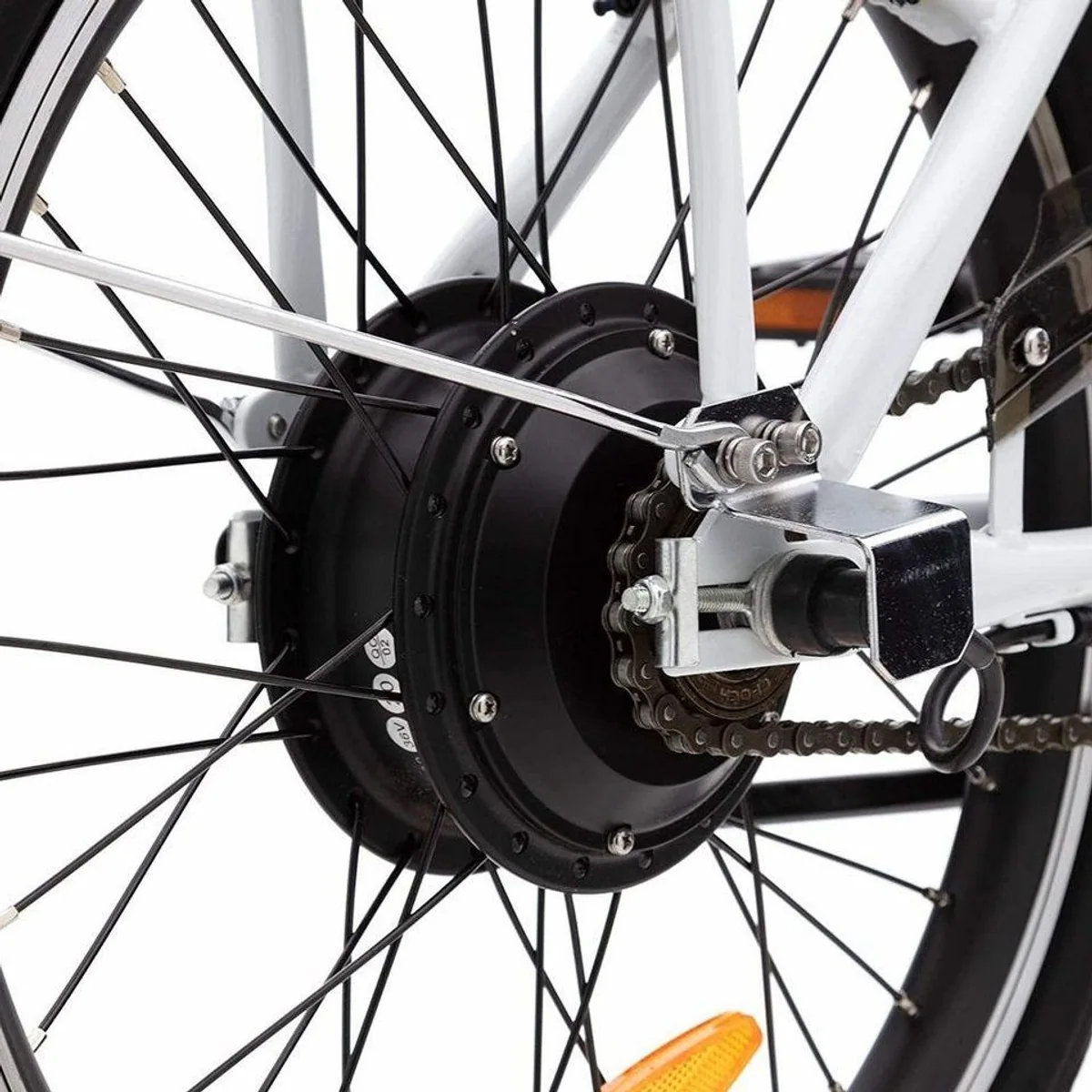 VECOCRAFT E-Bike Faltrad Nemesis, 20 Zoll, 6-Gang, Heckmotor 3