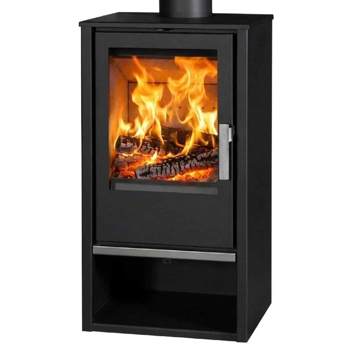 Victoria 05 Kaminofen Capri, 7,6 kW, große Sichtscheibe, hoher Wirkungsgrad, praktisches Aschefach