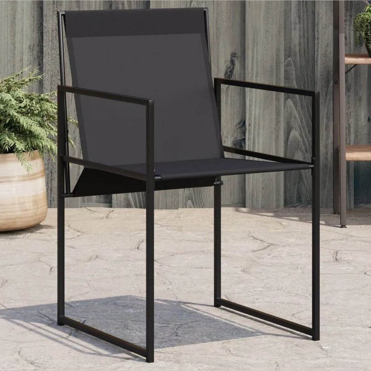 vidaXL Gartenstuhl 4er Set, robust, klappbar, UV-beständig 2