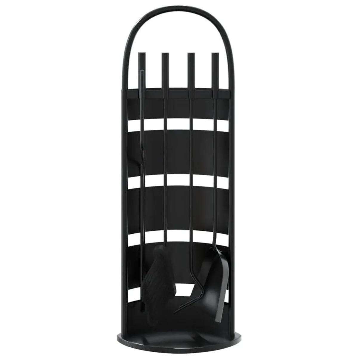 vidaXL Kaminwerkzeug-Set 5-tlg., robust, platzsparend, praktische Handhabung 4
