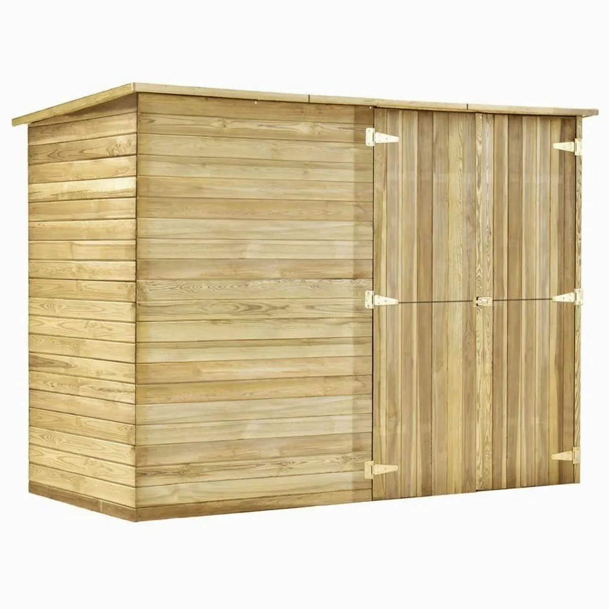 vidaXL Gartenhaus, imprägniertes Kiefernholz, doppelte Tür — 232 x 110 x 170 cm 2