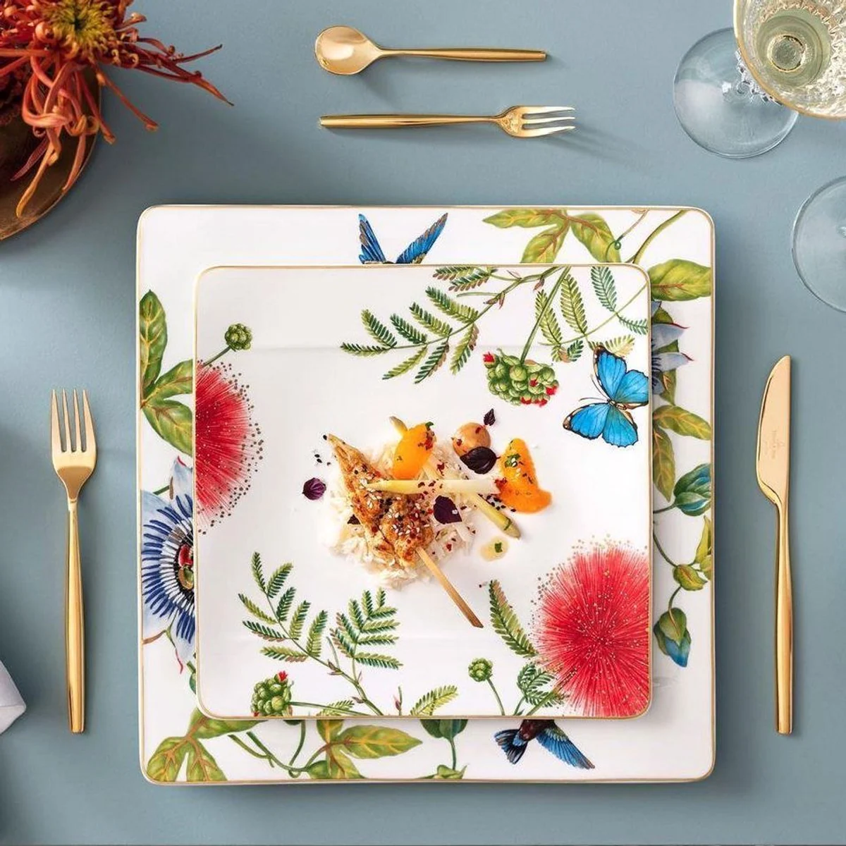 Villeroy & Boch Amazonia Tafelservice, 18-teilig für 6 Personen, hochwertiges Porzellan 3