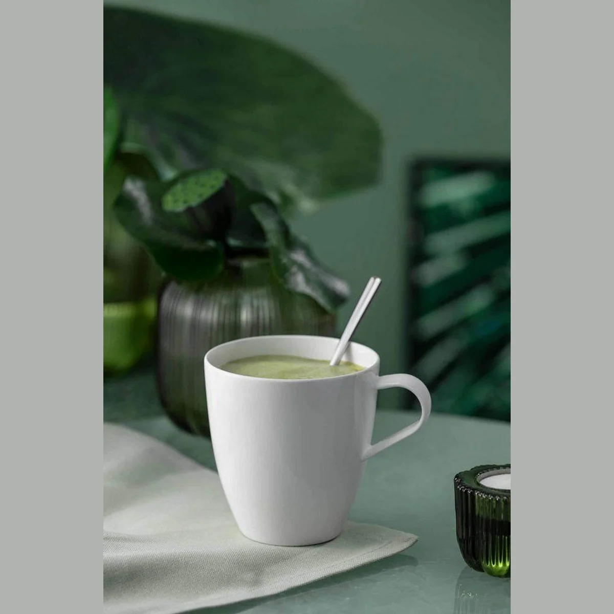 Villeroy & Boch Pura Frühstücks-Set, 18-teilig für 6 Personen — modernes Design, Premium Bone Porzellan, spülmaschinenfest 2