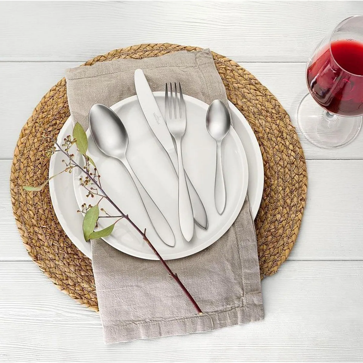 Villeroy & Boch Arthur Besteck-Set, 144-teilig, Edelstahl, spülmaschinenfest 4