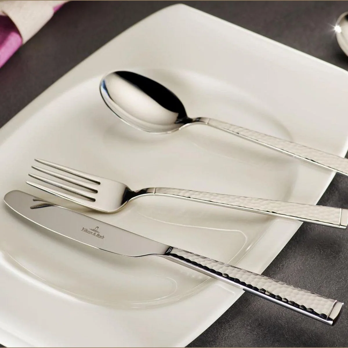 Villeroy & Boch Besteck-Set Blacksmith, 180 Teile, Edelstahl, Spülmaschinenfest 2