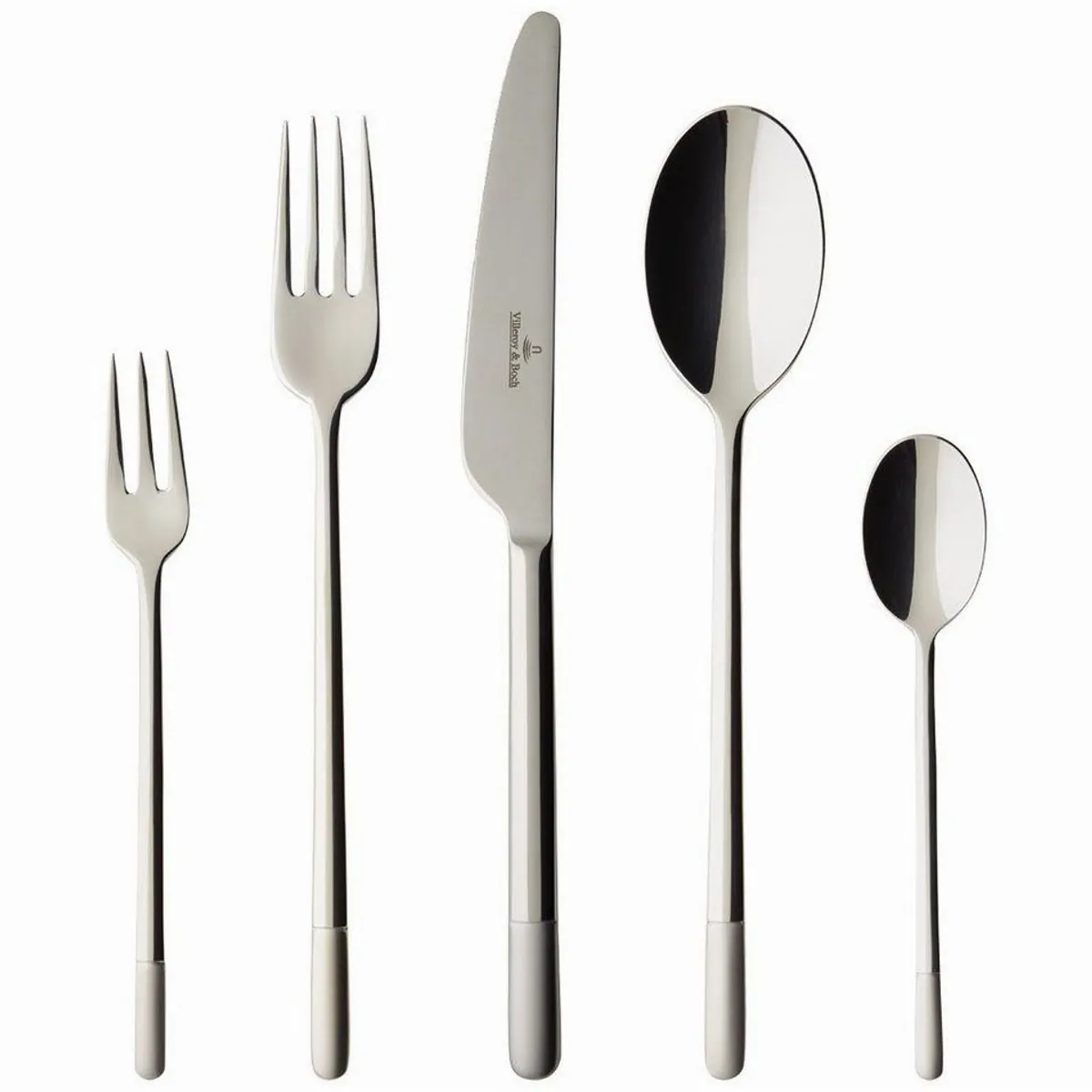 Villeroy & Boch Ella Besteck-Set, 180 Teile, Edelstahl, spülmaschinenfest