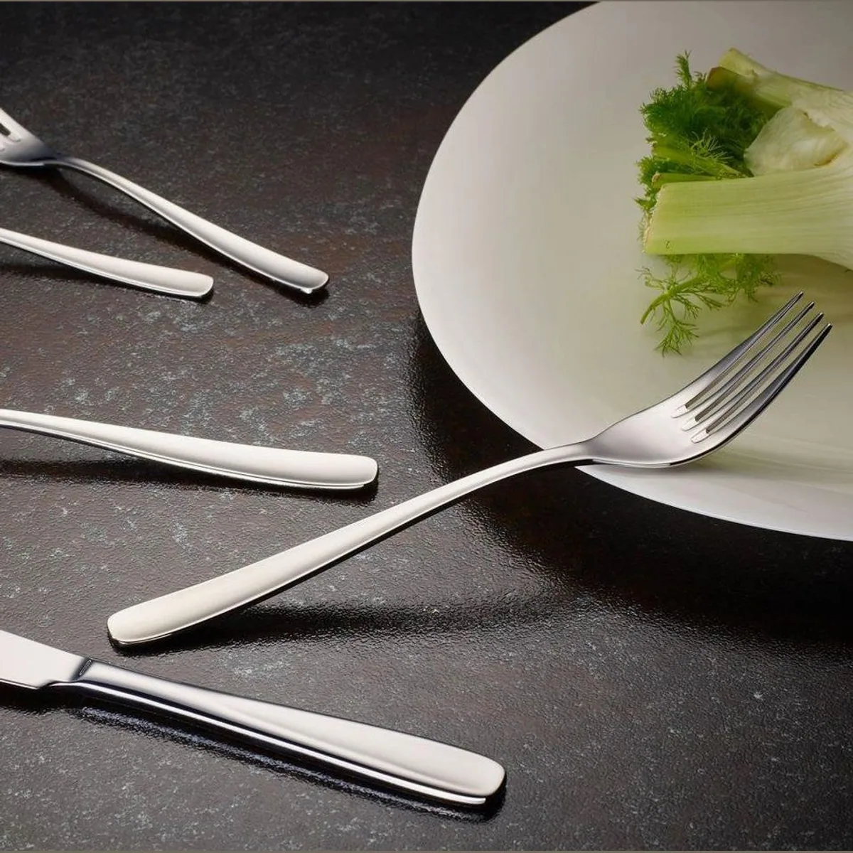 Villeroy & Boch Liam Besteck-Set, 180-teilig, rostfreier Edelstahl, spülmaschinengeeignet 2