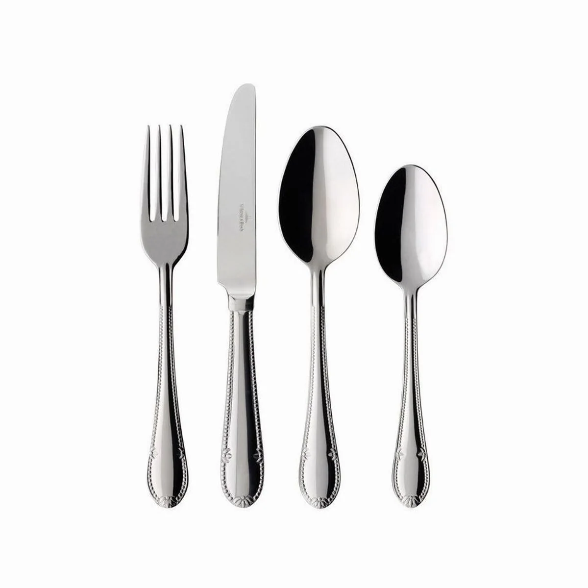 Villeroy & Boch Mademoiselle Besteck-Set, 144-teilig, rostfreier Edelstahl, spülmaschinengeeignet