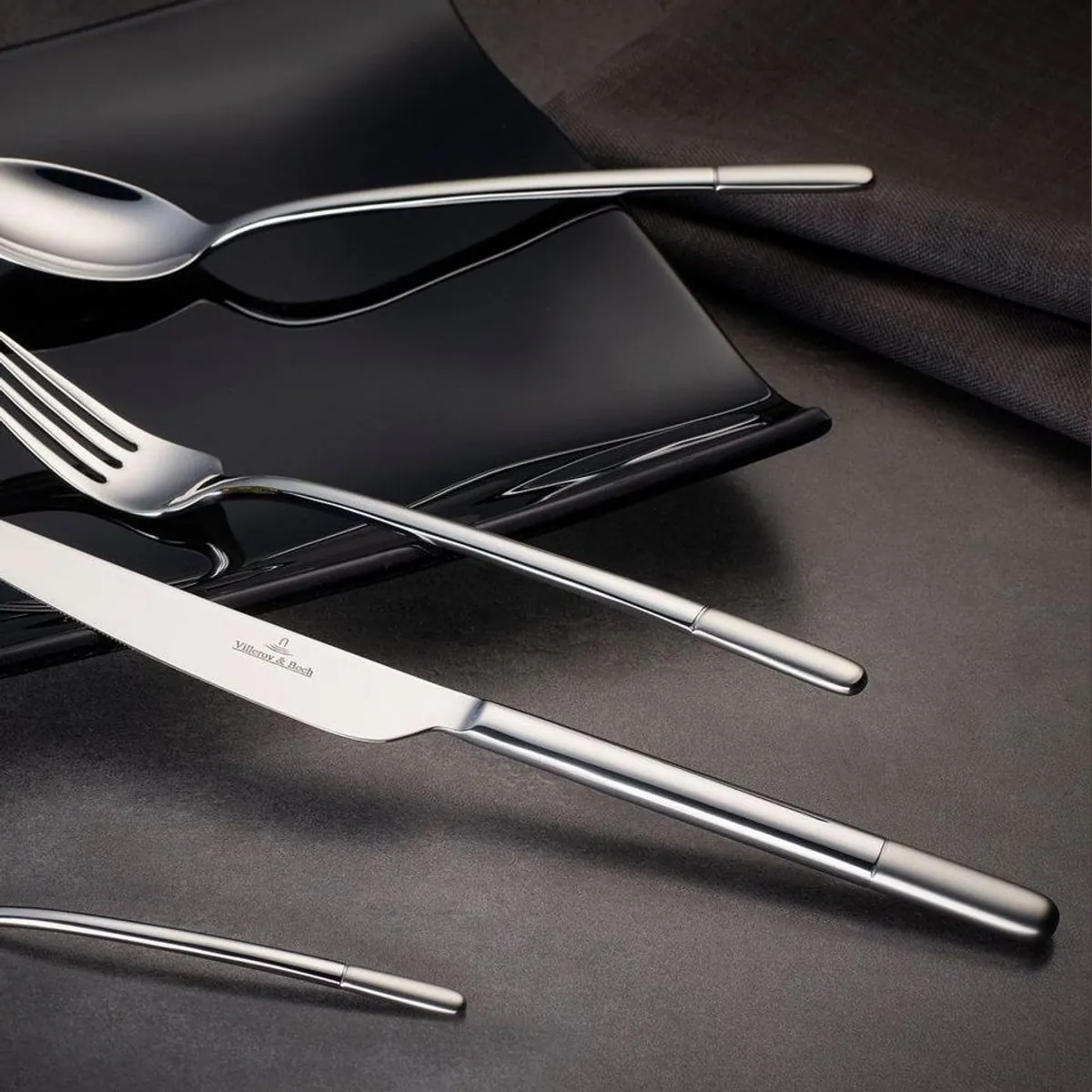 Villeroy & Boch Besteck-Set Ella, 24-teilig, für 6 Personen, Edelstahl, spülmaschinenfest 2