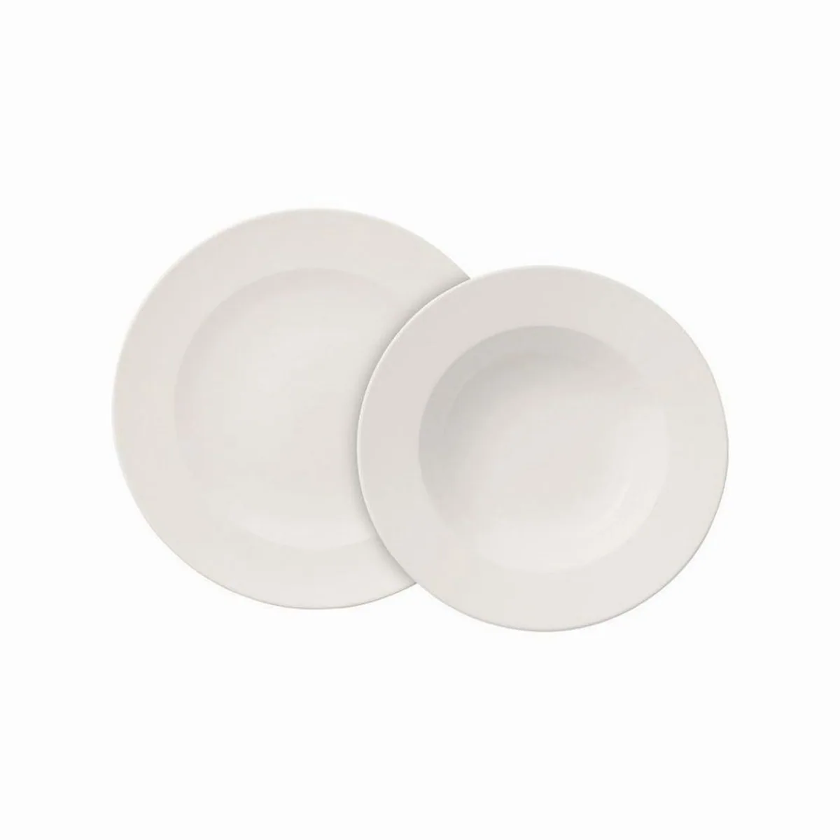 Villeroy & Boch For Me Geschirr-Set, 8-teilig, für 4 Personen, Premium Porcelain