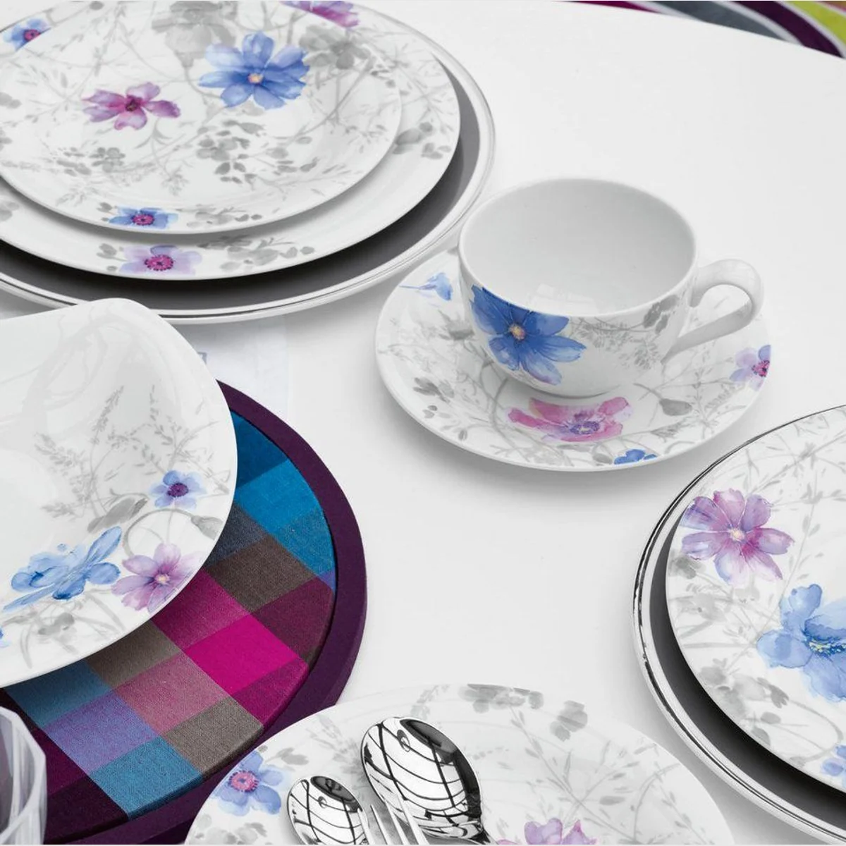 Villeroy & Boch Mariefleur Gris Basic, 12-tlg. Tafelservice für 6 Personen 2