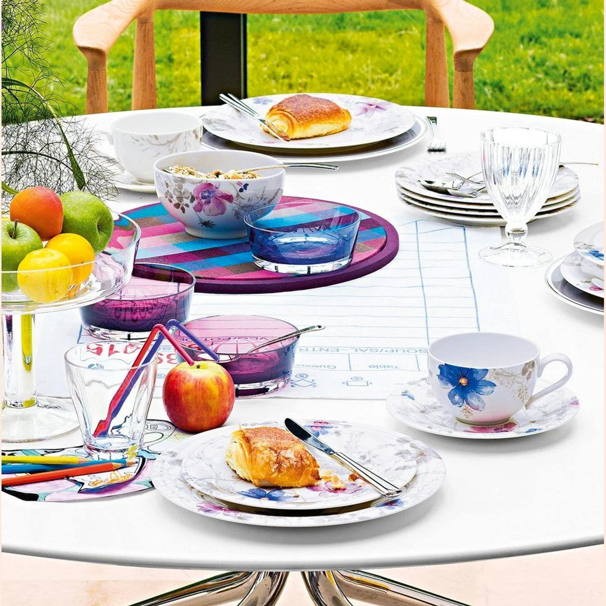 Villeroy & Boch Mariefleur Gris Basic, 12-tlg. Tafelservice für 6 Personen 3