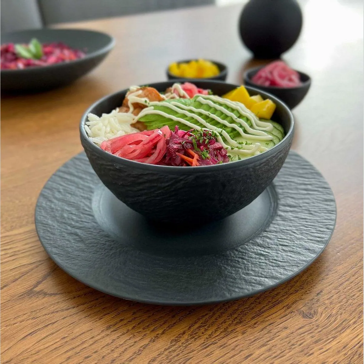 Villeroy & Boch Manufacture Rock Frühstücksset, modernes Design, spülmaschinenfest 2