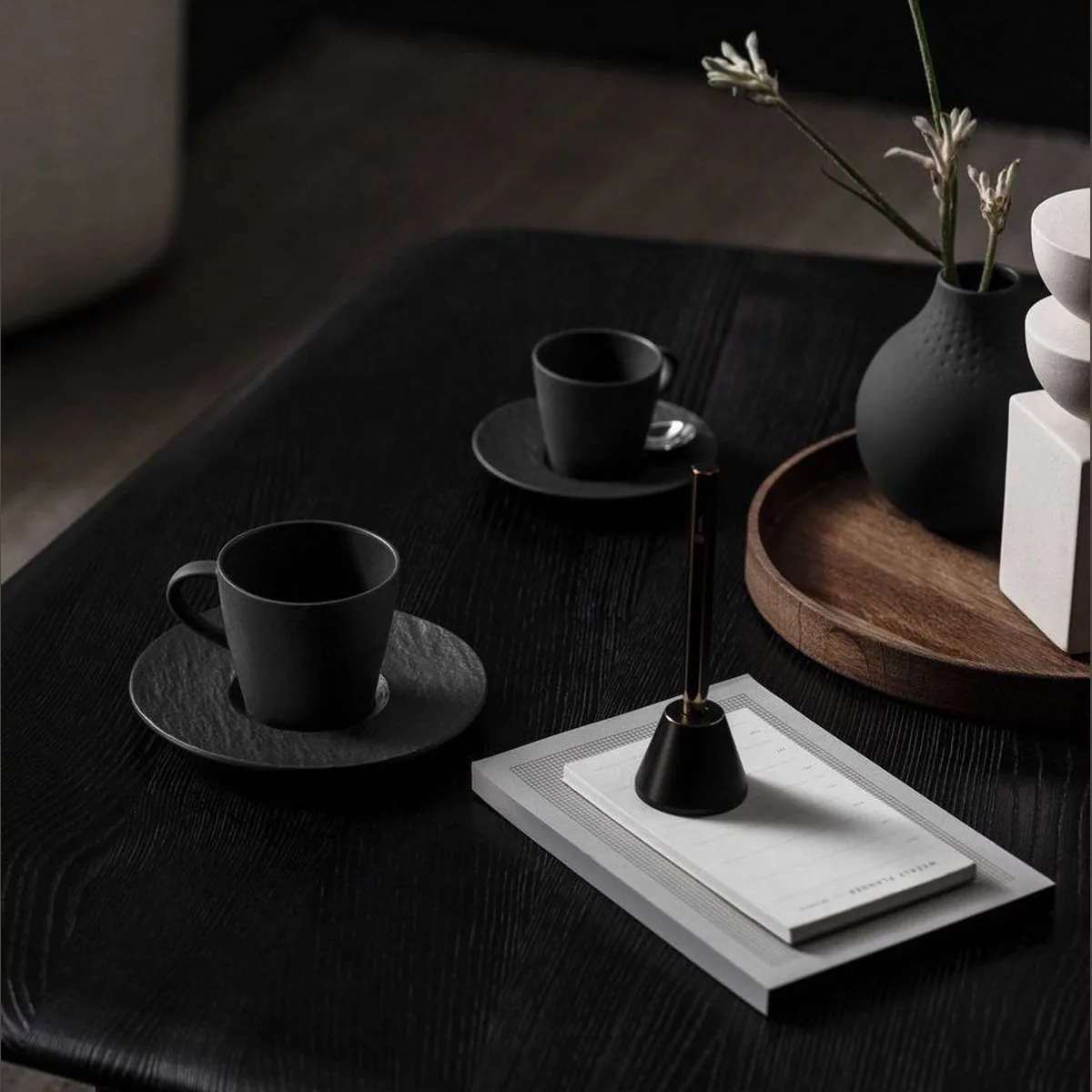 Villeroy & Boch Manufacture Rock Frühstücksset, modernes Design, spülmaschinenfest 4