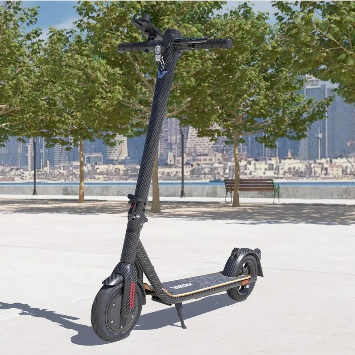 Viron XI-700-S E-Scooter, Straßenzulassung, 500W Motor, faltbar