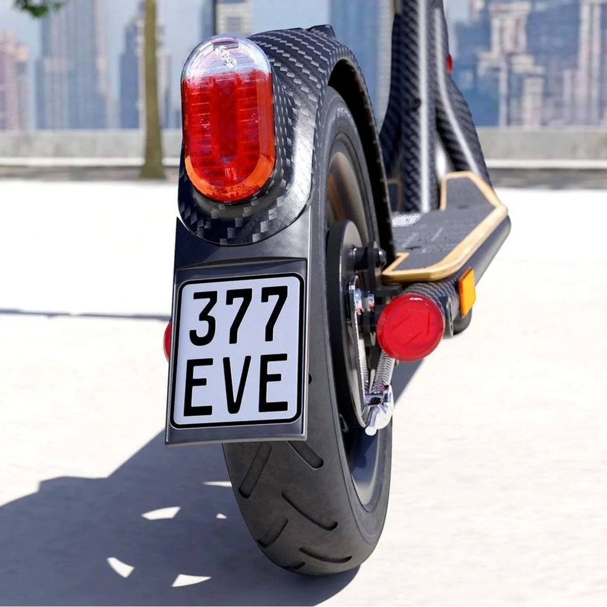 Viron XI-700-S E-Scooter, Straßenzulassung, 500W Motor, faltbar 5