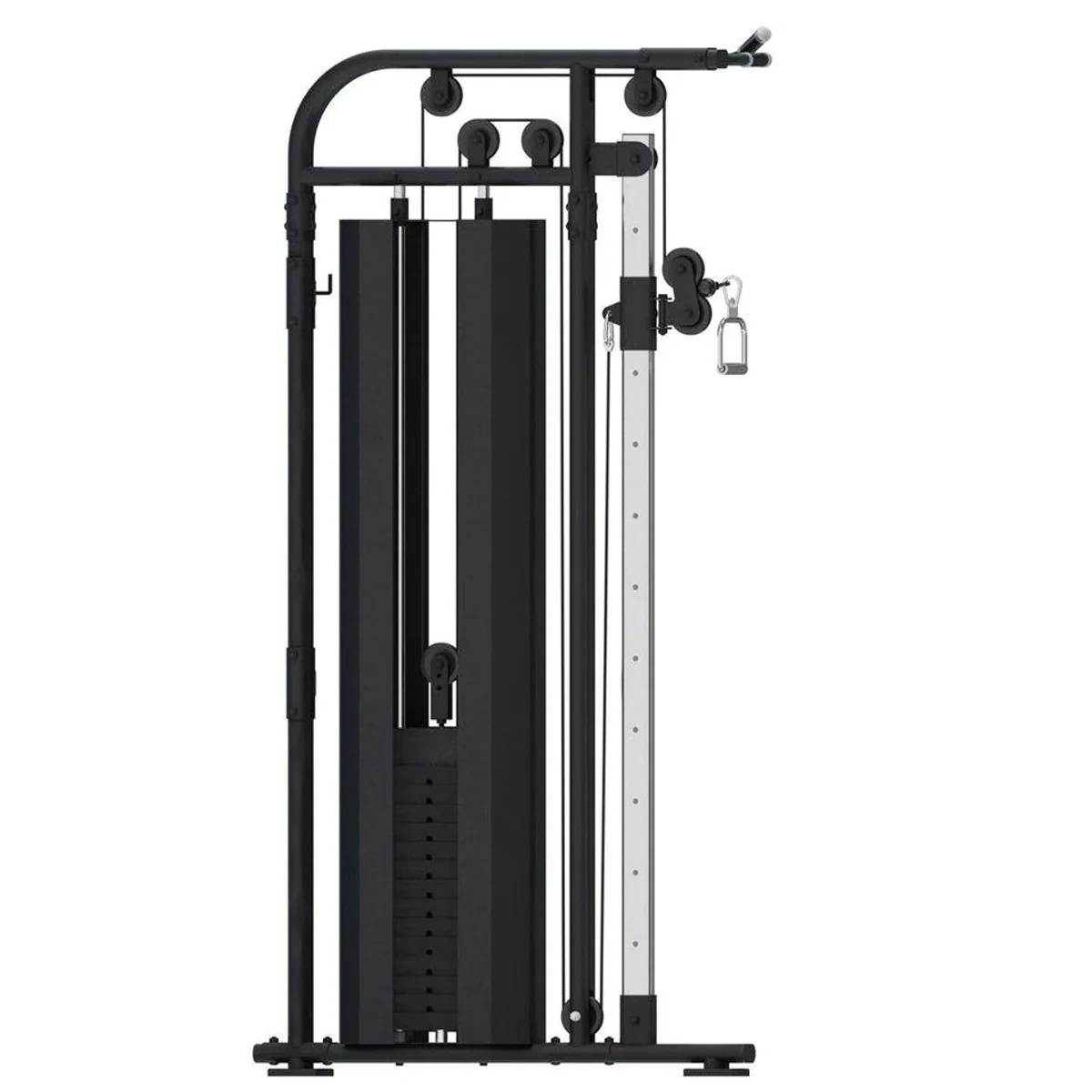 VirtuFit CC100 Cable Crossover, vielseitige Kraftstation mit 2 Gewichtsstapeln und verstellbaren Seilzügen 3