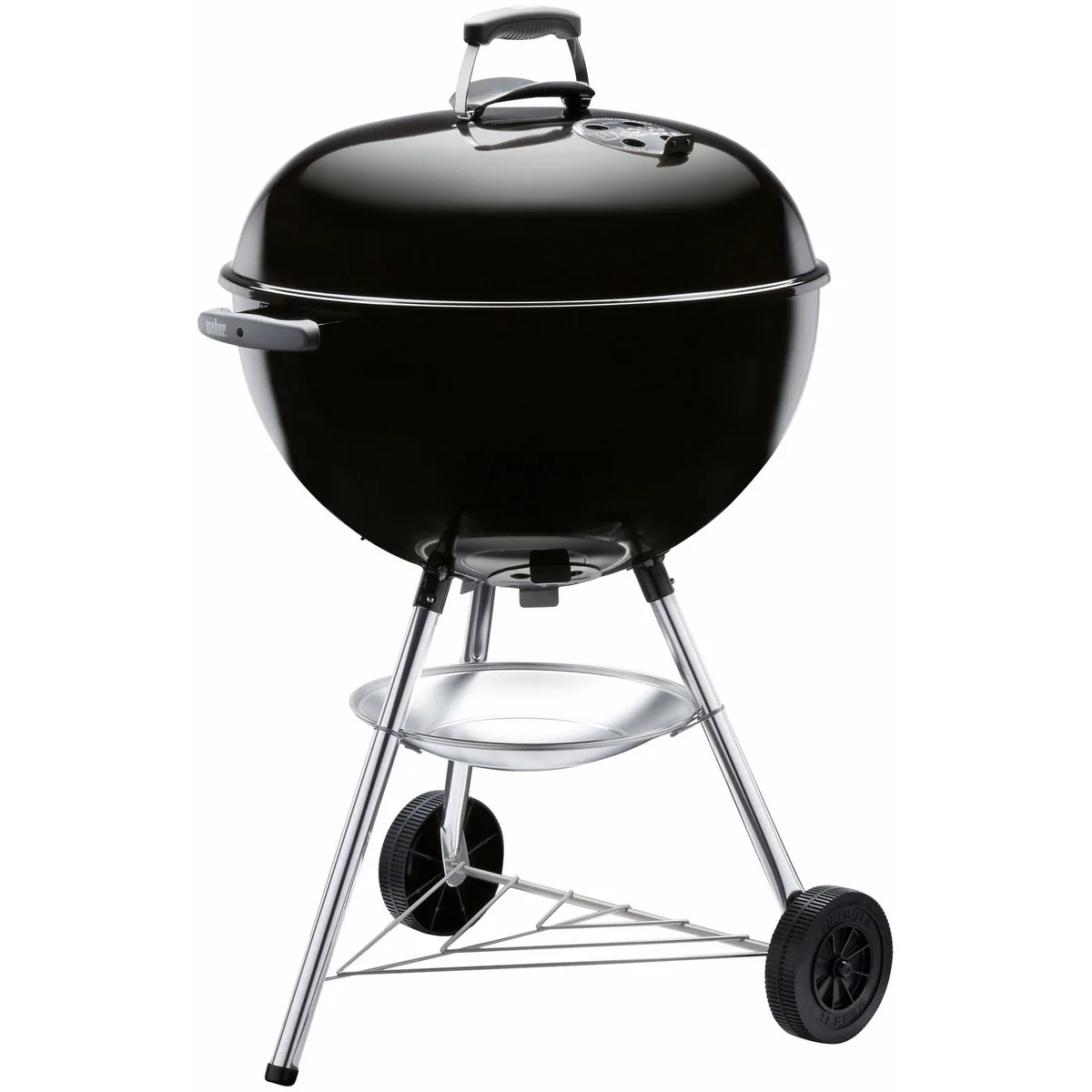 Weber Bar-B-Kettle Holzkohlegrill, 57 cm, hitzebeständig und leicht zu reinigen