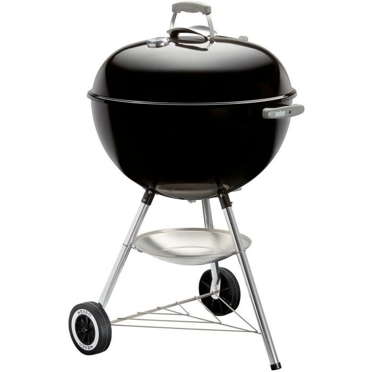 Weber Classic Kettle Holzkohlegrill, 57 cm, Schwarz, Kugelgrill 3