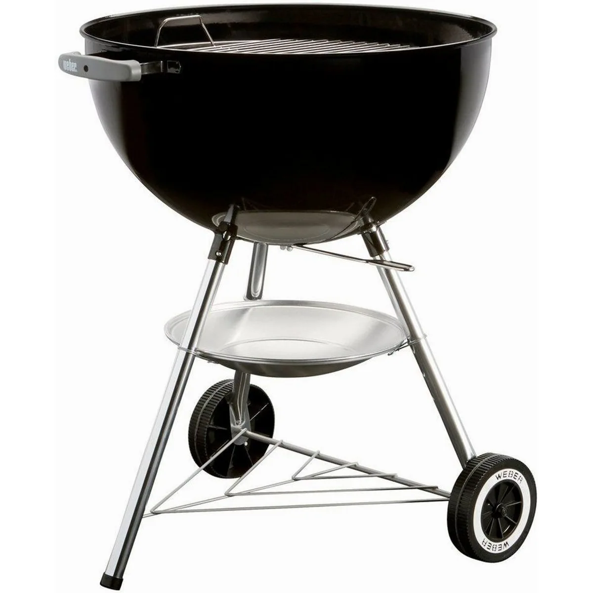 Weber Classic Kettle Holzkohlegrill, 57 cm, Schwarz, Kugelgrill 4