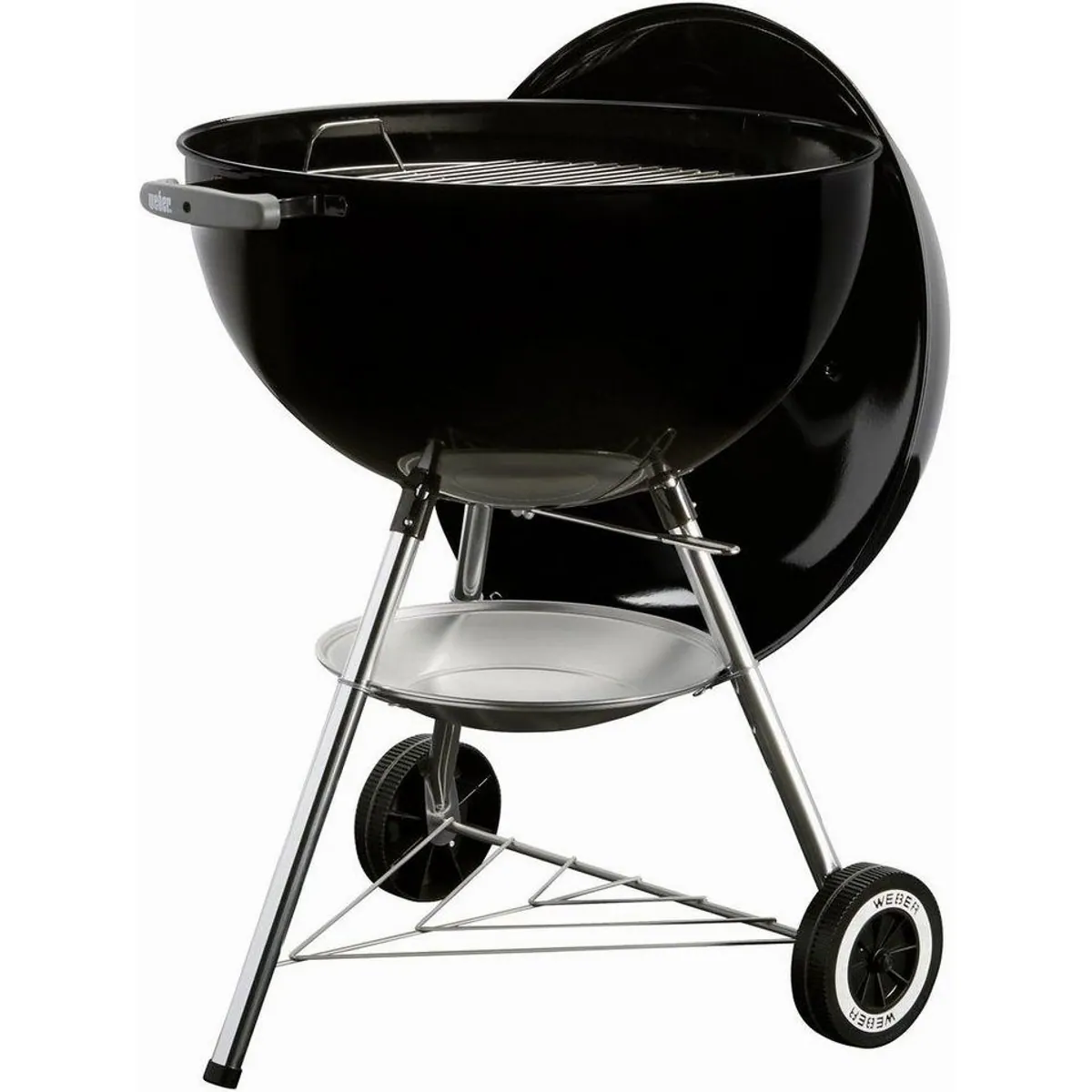 Weber Classic Kettle Holzkohlegrill, 57 cm, Schwarz, Kugelgrill 5