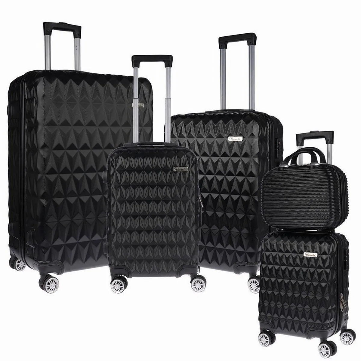 Weissmantel Kofferset 5-teilig, robust & elegant für jede Reise