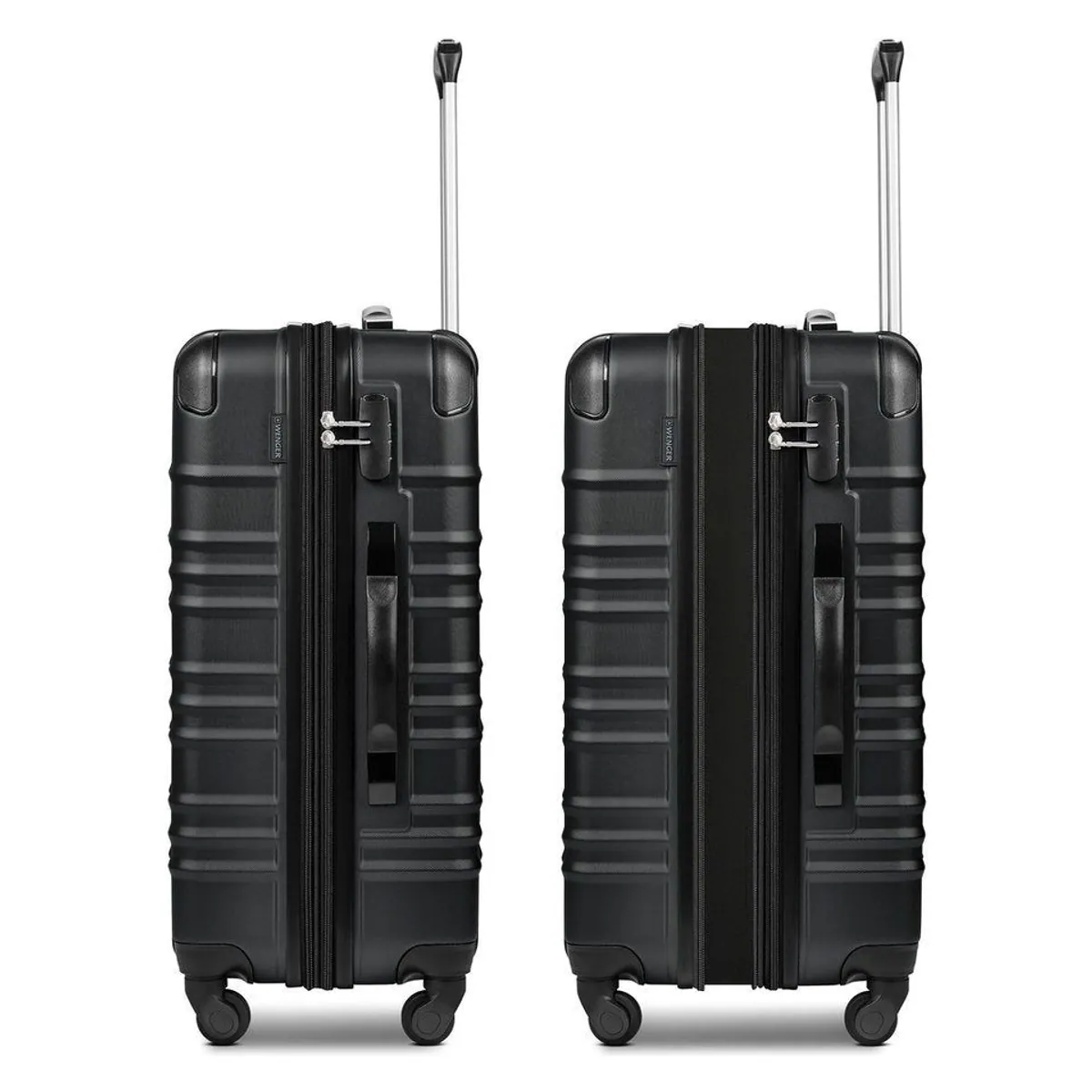 Wenger Amplar Evo Trolleyset, 3-teilig, robustes ABS, 4 Rollen 5
