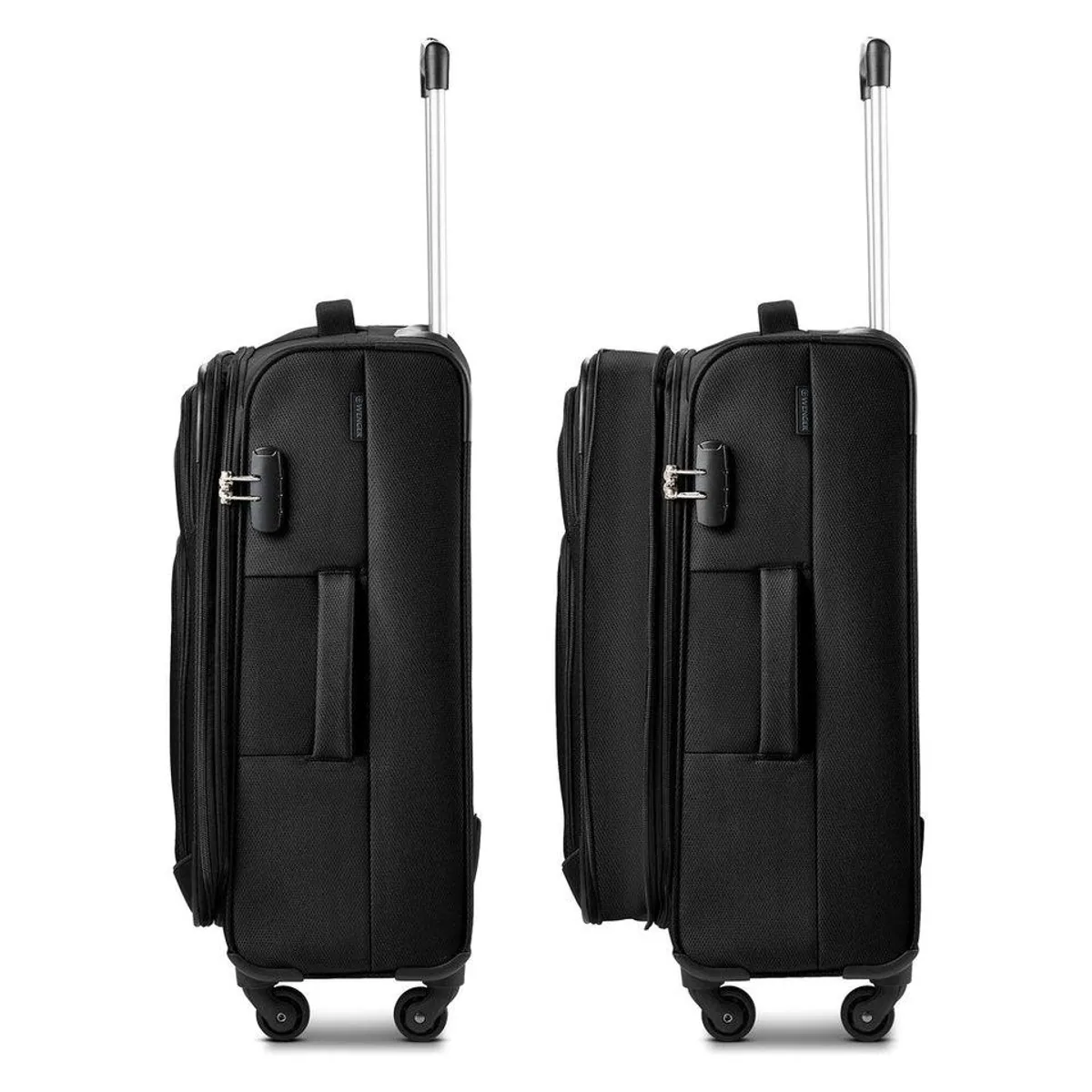 Wenger Beaumont Trolleyset, 3-teilig, robustes Polyester, 4 Rollen 5