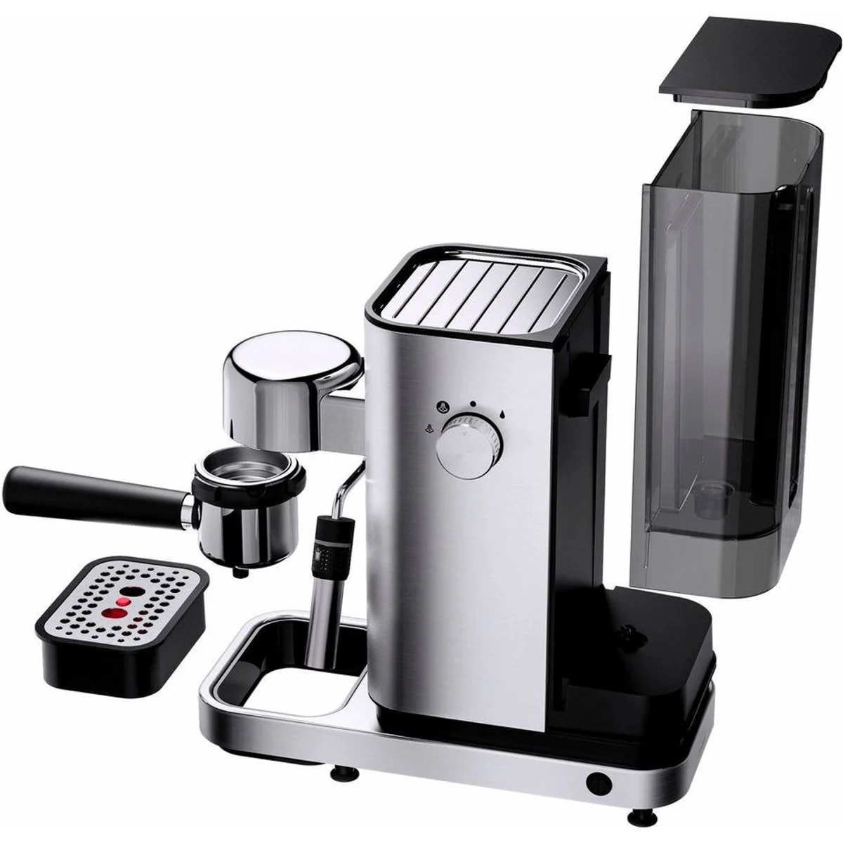 WMF Lumero Espressomaschine, kompakt, 15 bar, Milchschaumdüse 3