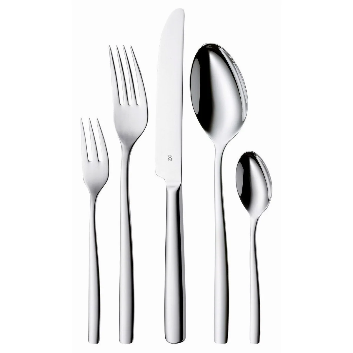 WMF Besteck-Set PALMA, 60-teilig, für 12 Personen, elegantes Design