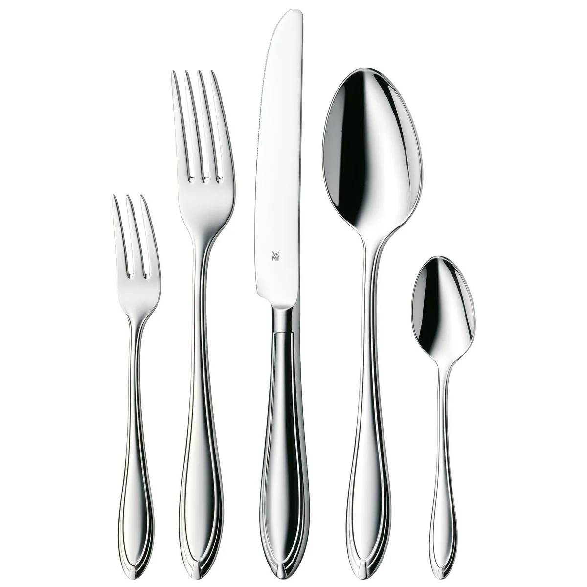 WMF Besteck-Set VERONA, 60-teilig, für 12 Personen, rostfreier Edelstahl 2