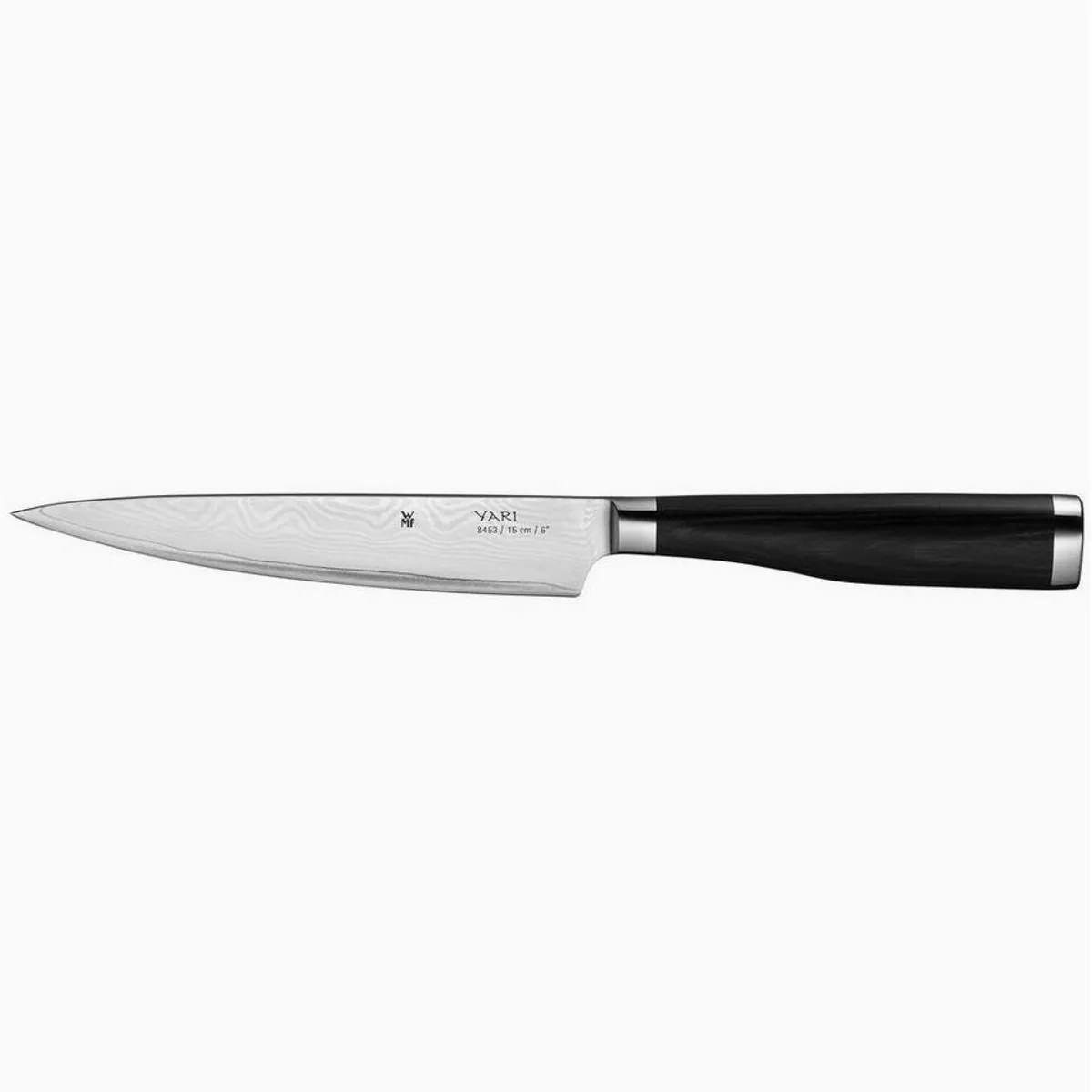 WMF Yari Messer-Set, 3-teilig — japanischer Spezialklingenstahl, ergonomische Griffe, Damaszener-Maserung 3
