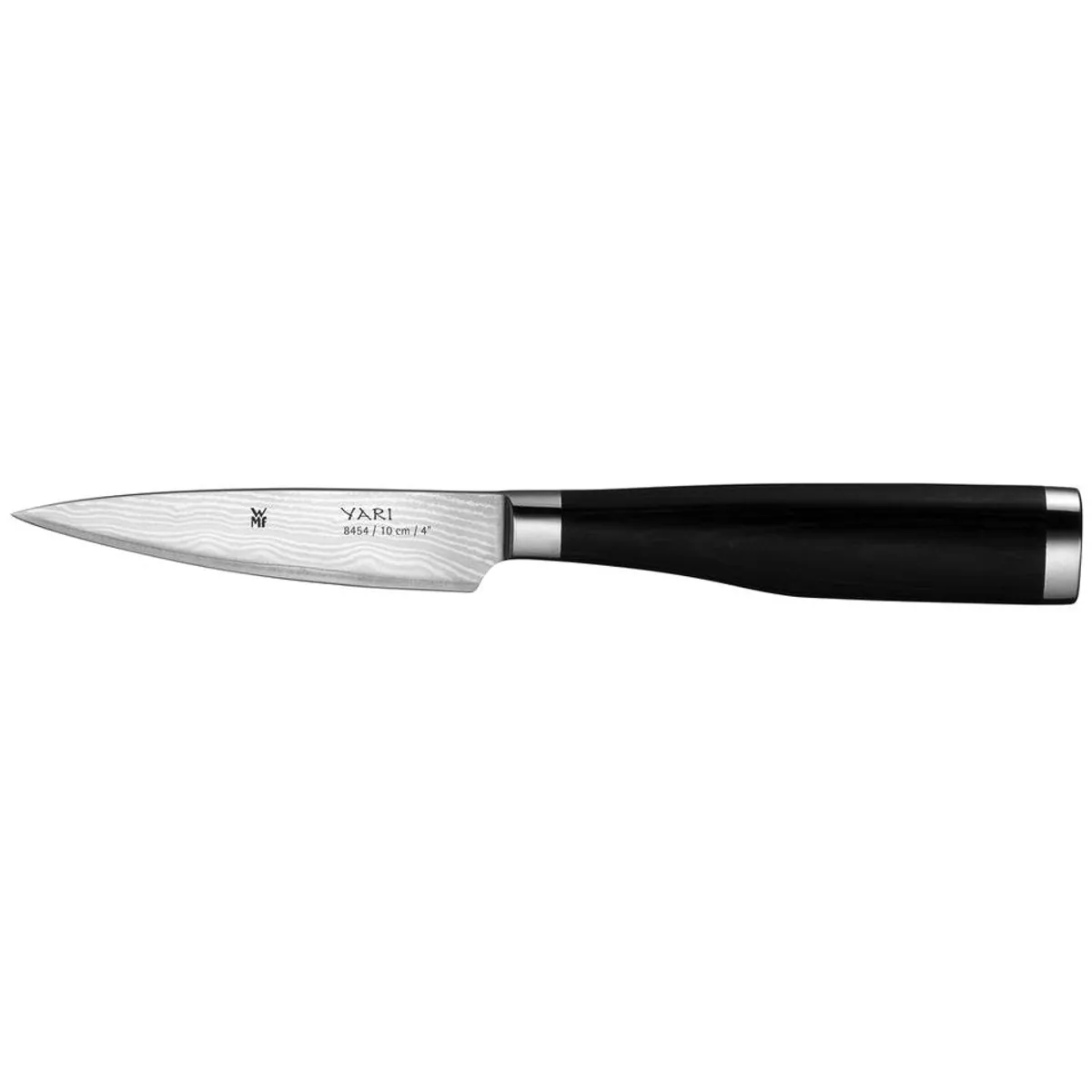 WMF Yari Messer-Set, 3-teilig — japanischer Spezialklingenstahl, ergonomische Griffe, Damaszener-Maserung 4