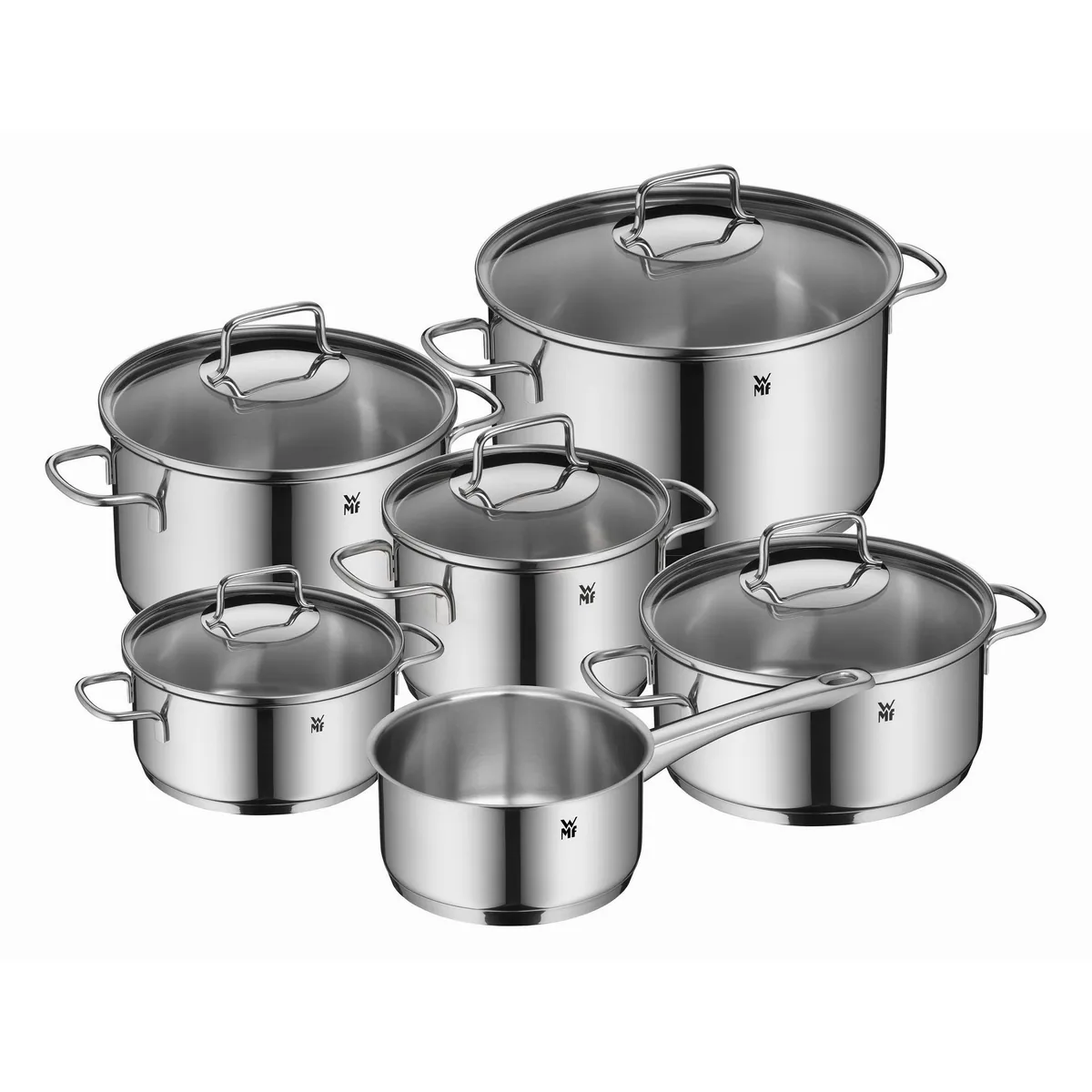 WMF Astoria Topf-Set, 11-teilig, vielseitig und energiesparend