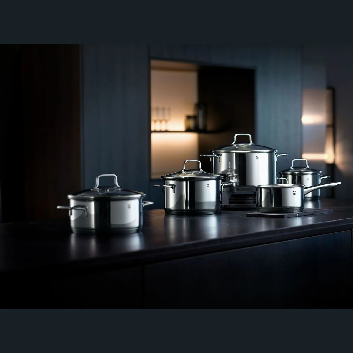 WMF Astoria Topf-Set, 11-teilig, vielseitig und energiesparend 2