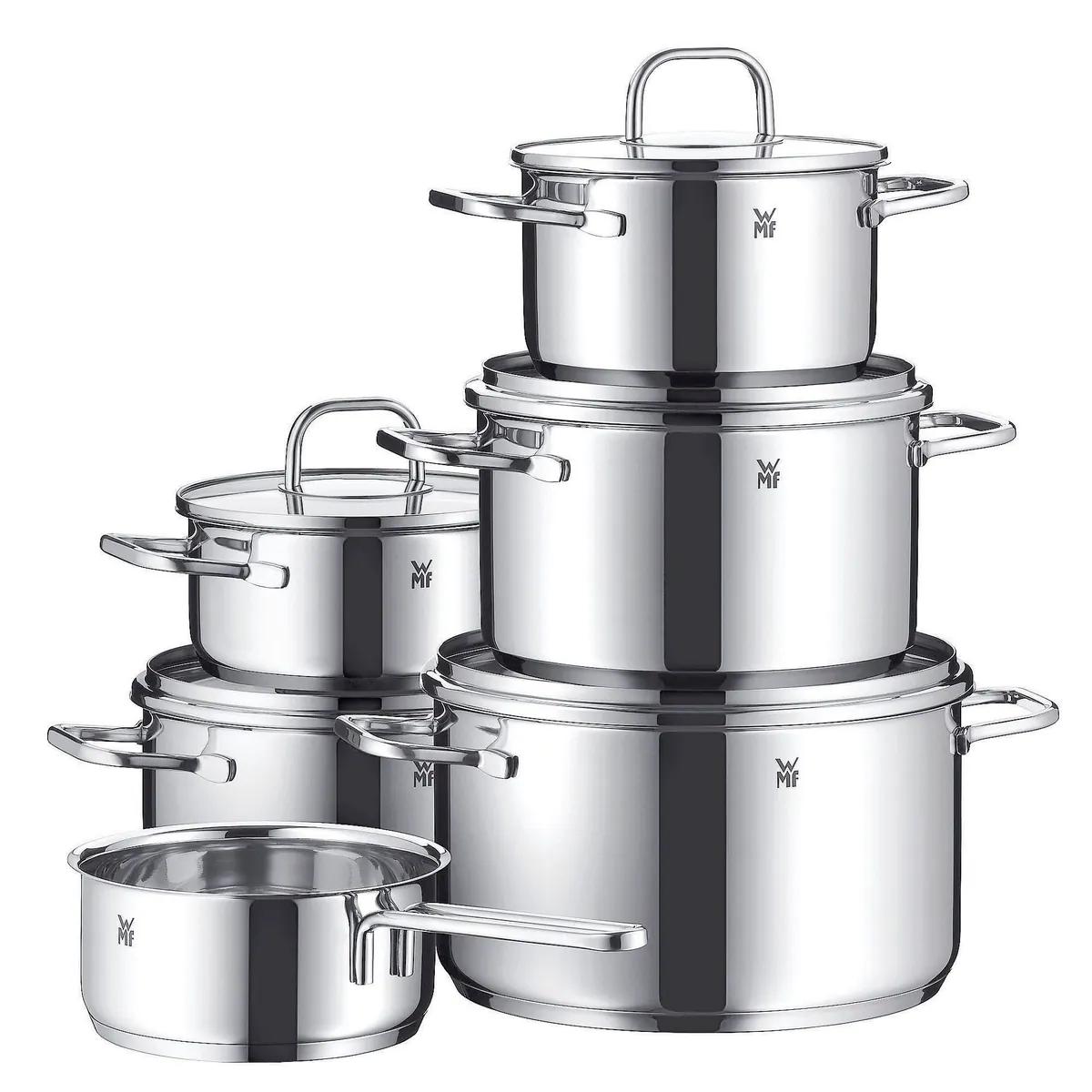 WMF Topf-Set Inspiration, 11-teilig, energiesparend und robust